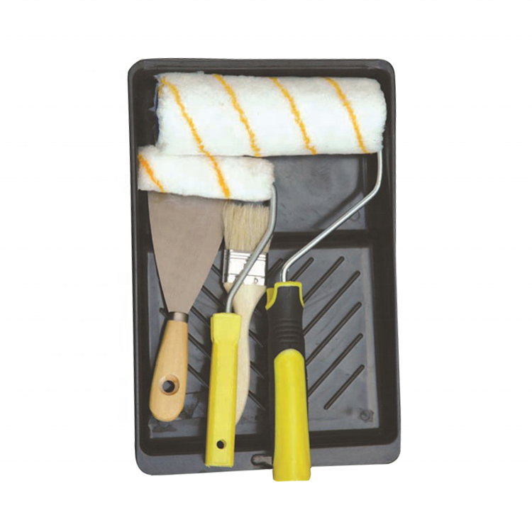 Peinture Plateau Kits 7PC Peinture Mur Rouleau Brosse Ensemble Prix Pas Cher Des Fabricants Chine