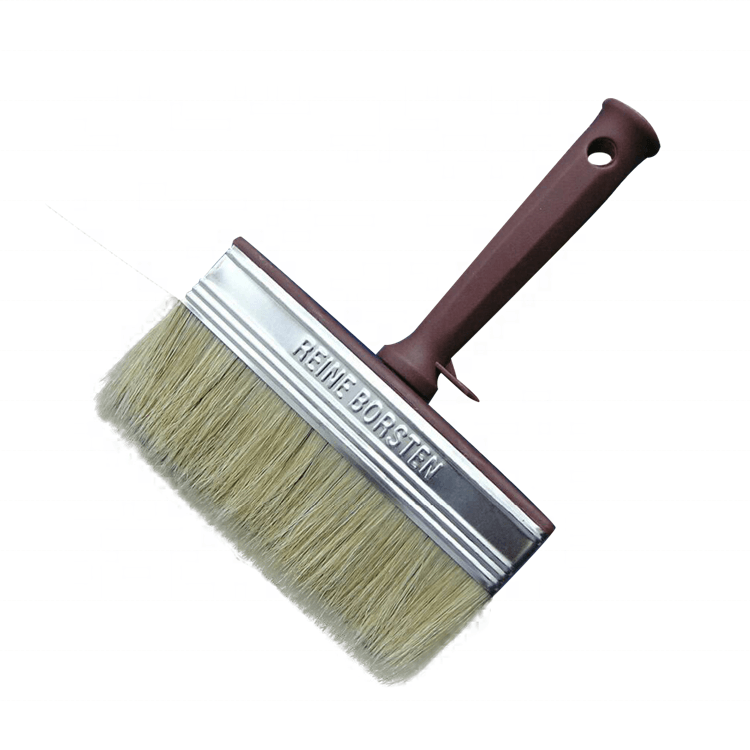 Décor papier peint plafond brosse outils maçonnerie grande poignée en plastique amovible murs clôture nettoyage pinceau