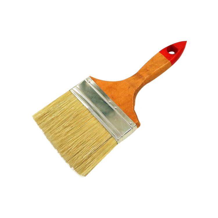 Brosse de peinture de 6 pouces à poils purs de haute qualité en gros pour le nettoyage de la brosse de lavage de voiture